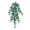 41" UV Resistant Artificial Hydrangea Hanging Plants, 2ct.